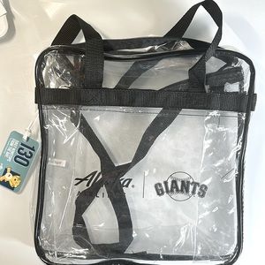 Alaska Airlines/San Francisco Giants Clear Backpack